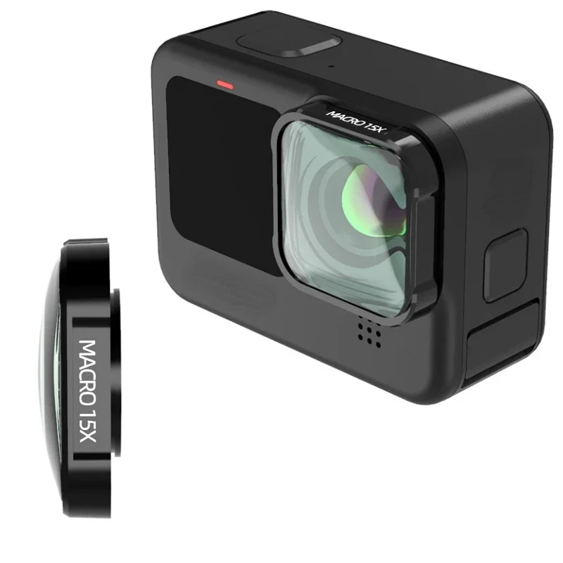Macro 15X HD Lọc Cho Gopro Her - đánh giá và giá Gopro Action Camera Hero 13 Black