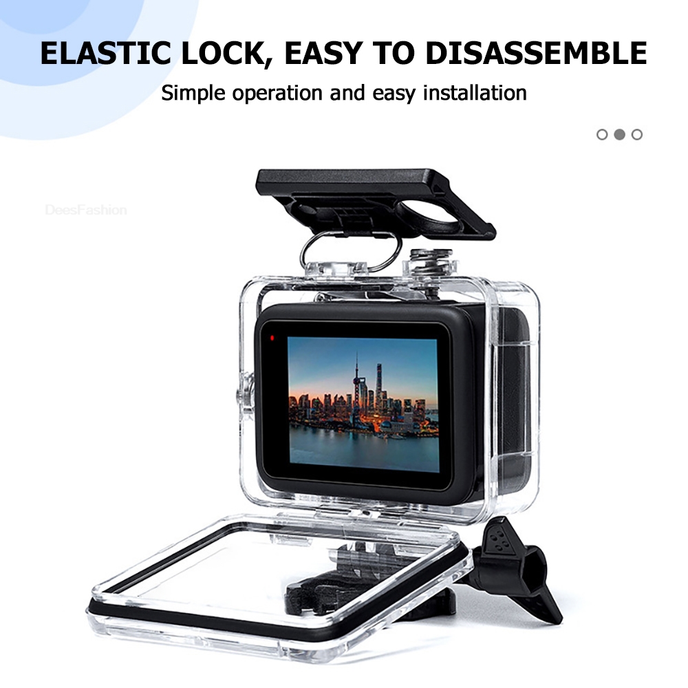 Case Waterproof for GoPro Hero - đánh giá và giá Gopro Action Camera Hero 13 Black